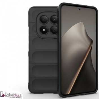 Magic Shield guminis dėklas - juodas (Xiaomi Redmi Note 15 Pro 4G) Magic Shield guminis dėklas - juodas (Xiaomi Redmi Note 15 Pro 4G)